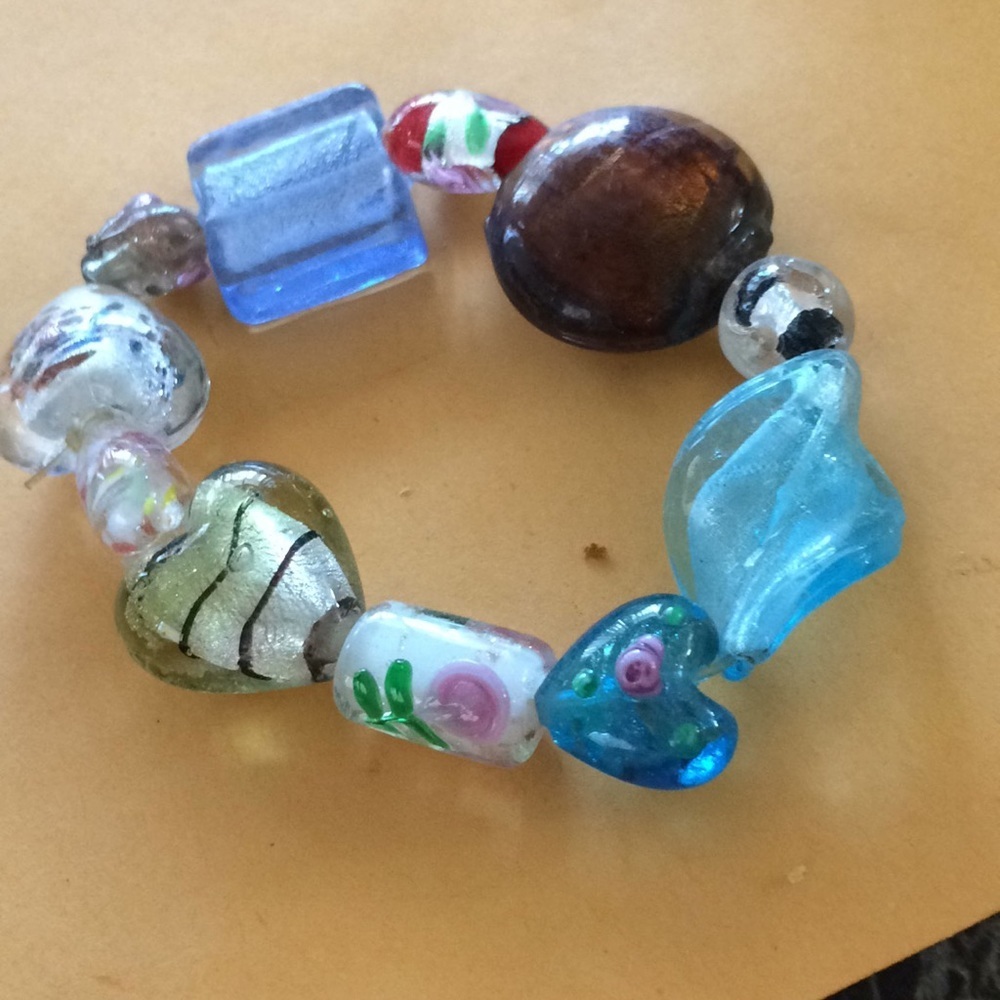 Unique new glass bracelet